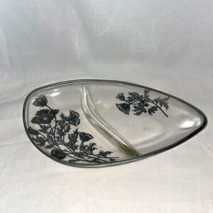 Beautiful glass candy dish